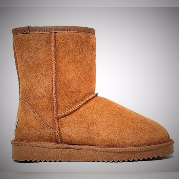 NEW Womens "Anita" Chestnut Suede Leather Boots - Picture 4 of 5